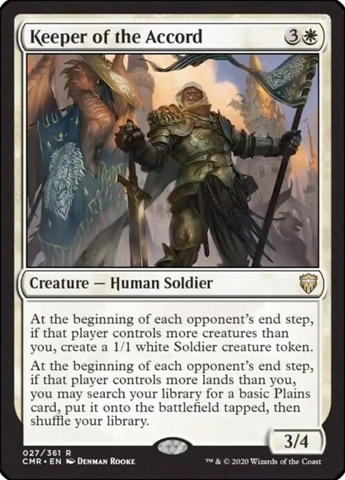 Keeper of the Accord Card Front