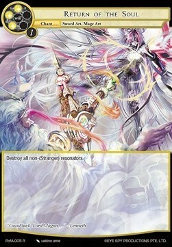 Return of the Soul Card Front