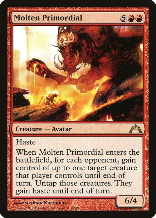 Molten Primordial Card Front