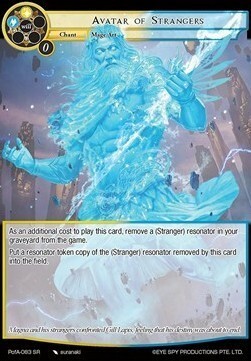 Avatar of Strangers Card Front