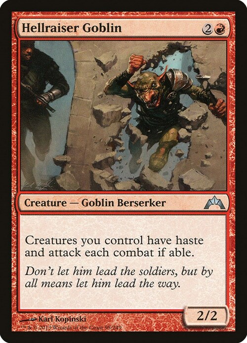 Goblin Rissoso Card Front