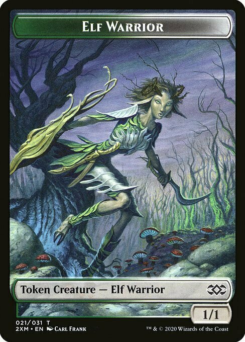 Elf Warrior Card Front