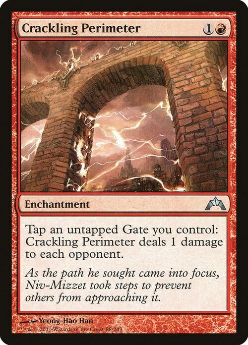 Crackling Perimeter Card Front