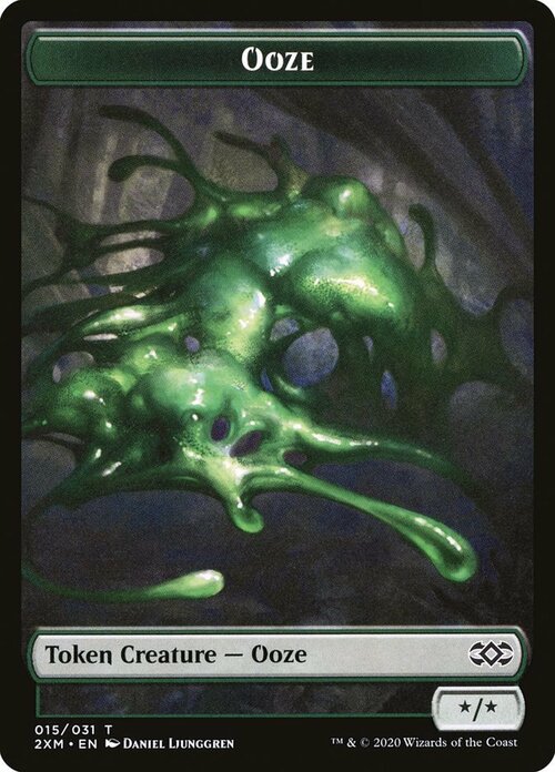 Ooze // Wurm Card Front