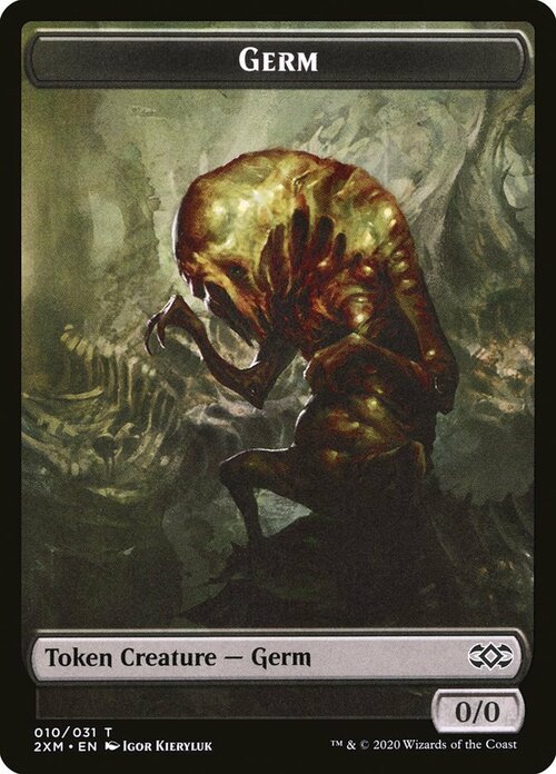 Germ // Ooze Card Front