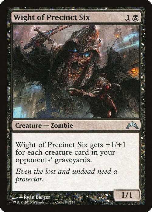 Wight of Precinct Six Card Front