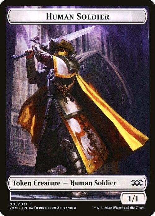 Human Soldier // Servo Card Front