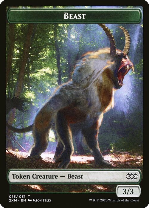 Beast // Soldier Card Front