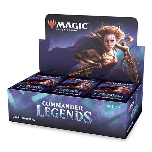 Box di buste per draft di Commander Legends