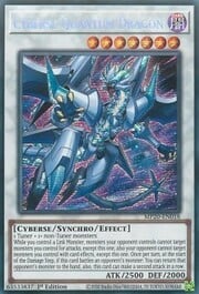 Cyberse Quantum Dragon · Secret Rare 018sec