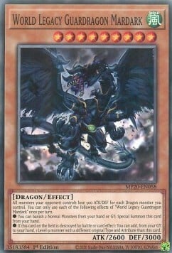 World Legacy Guardragon Mardark Card Front