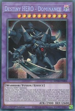Dominio - EROE del Destino Card Front