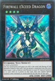 Firewall eXceed Dragon · Super Rare 067