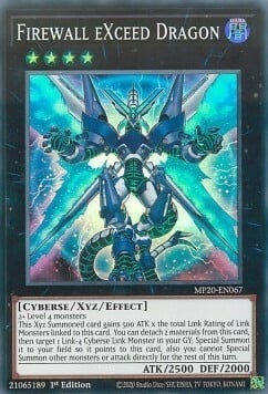 Firewall eXceed Dragon Card Front