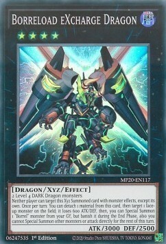 Borreload eXcharge Dragon Card Front