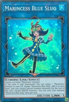 Marincess Blue Slug Card Front