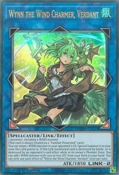 Wynn the Wind Charmer, Verdant Card Front