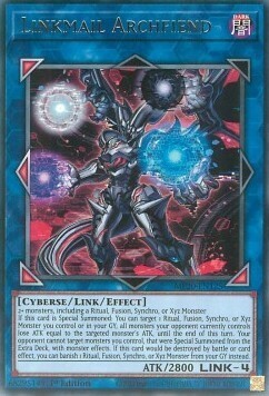 Linkmail Archfiend Card Front