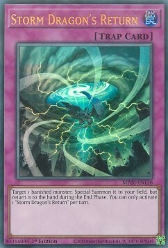 Storm Dragon's Return Card Front
