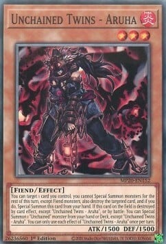 Unchained Twins - Aruha Card Front