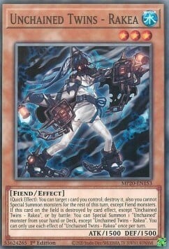 Unchained Twins - Rakea Card Front