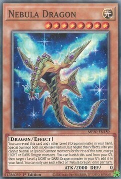 Nebula Dragon Card Front