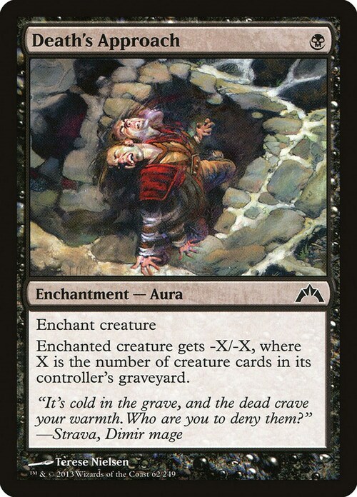 Death's Approach Card Front