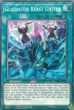 Gladiatori Bestia Uniti Card Front