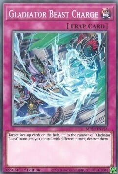 Gladiator Beast Charge Card Front