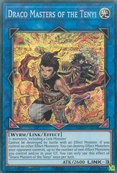 Draco Masters of the Tenyi Card Front