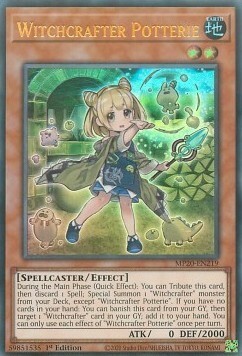 Witchcrafter Potterie Card Front