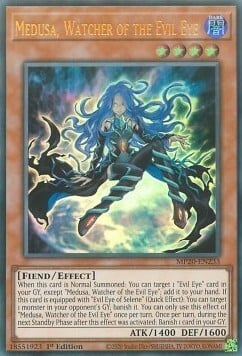 Medusa, Osservatrice del Malocchio Card Front