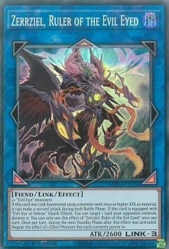 Zerrziel, Ruler of the Evil Eyed Card Front