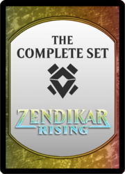 Set completo di Rinascita di Zendikar
