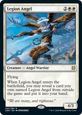 Legion Angel Card Front