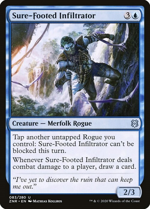 Sure-Footed Infiltrator Card Front