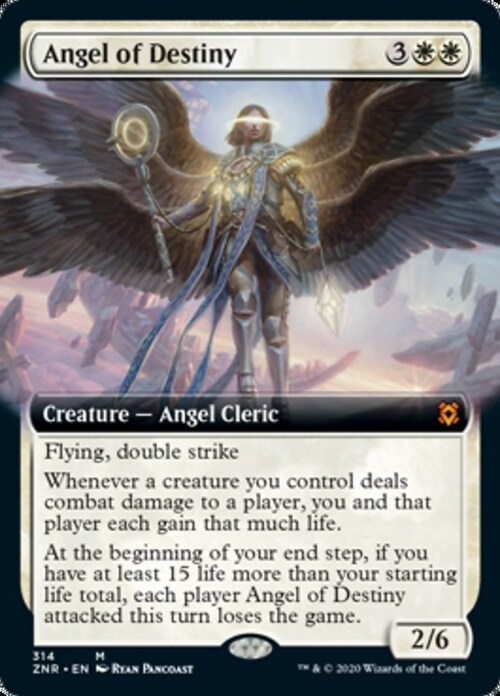 Angel of Destiny Card Front