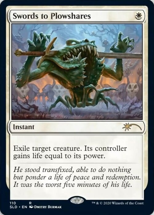 Swords to Plowshares Card Front