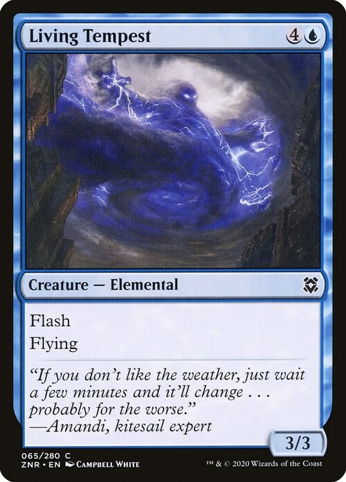 Living Tempest Card Front