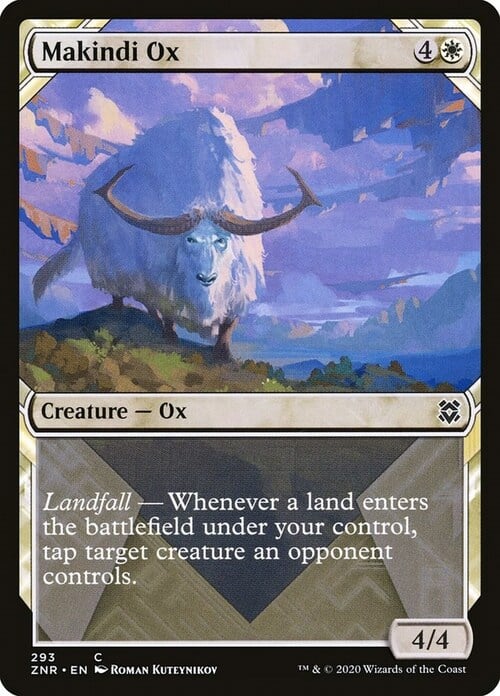 Makindi Ox Card Front