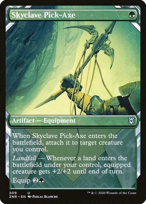 Skyclave Pick-Axe Card Front
