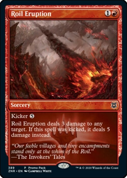 Roil Eruption Card Front