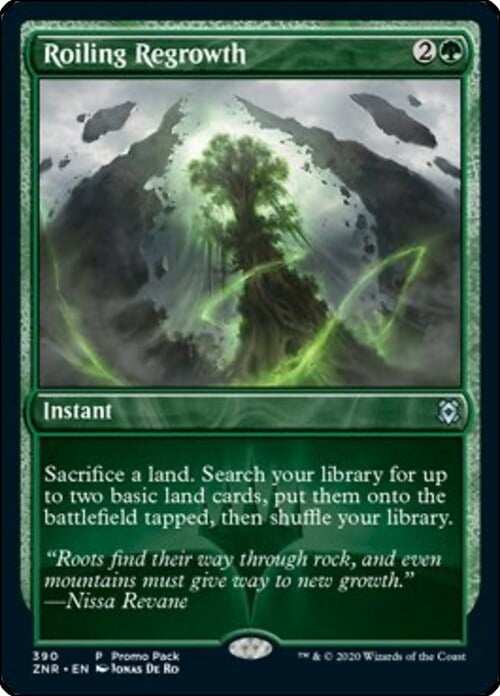 Roiling Regrowth Card Front