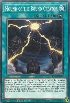 Mound of the Bound Creator Card Front