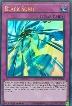 Black Sonic Card Front