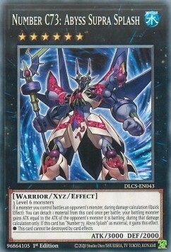 Number C73: Abyss Supra Splash Card Front