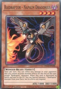 Raidraptor - Dragonius Napalm Card Front