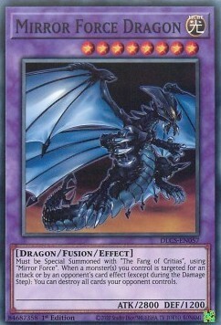 Drago Forza Riflessa Card Front