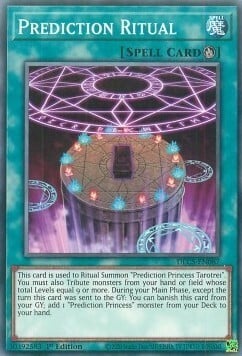 Prediction Ritual Card Front