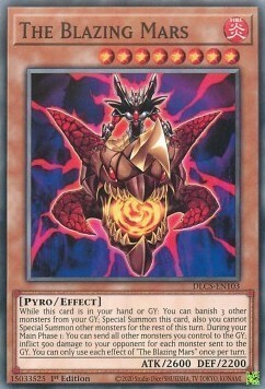 Il Fiammeggiante Marte Card Front